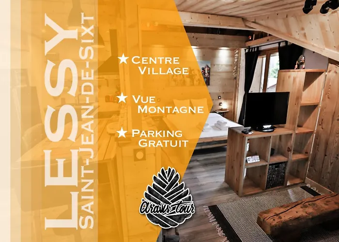 Studio Lessy - Centre Village - Aravistour